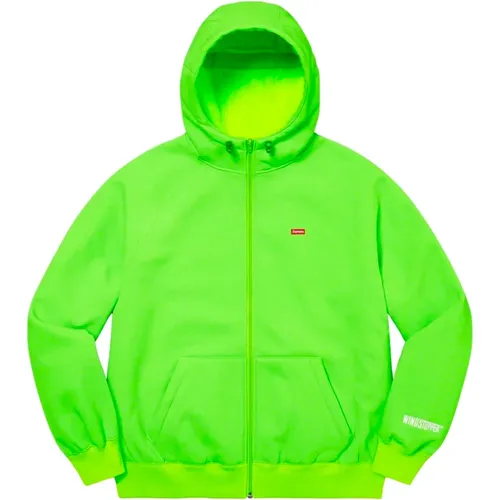 Limitierte Auflage Windstopper Kapuzenpullover Hellgrün - Supreme - Modalova