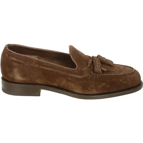 Braune Wildleder-Tassel-Loafer Ss23 , Herren, Größe: 42 EU - Berwick - Modalova