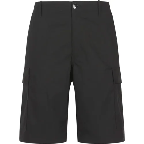 Schwarze Bermuda-Shorts , Herren, Größe: S - Kenzo - Modalova