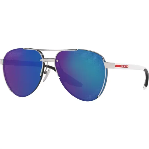 Sunglasses Linea Rossa SPS 51Ys , male, Sizes: 61 MM - Prada - Modalova