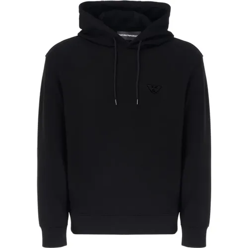 Schwarzer Sweatshirt 6D1M94-0036 - Emporio Armani - Modalova