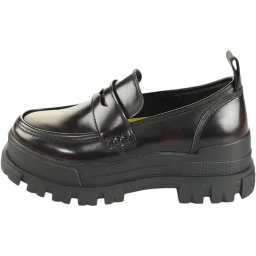 Bordeaux Loafer Vegan Nappa Schuhe , Damen, Größe: 38 EU - Buffalo - Modalova