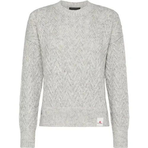 Sophisticated Alpaca Cotton Sweater , female, Sizes: M, S, L - Peuterey - Modalova