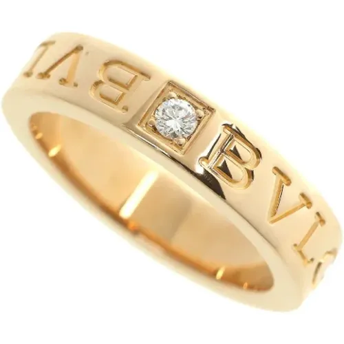 Pre-owned Metal rings , female, Sizes: ONE SIZE - Bvlgari Vintage - Modalova