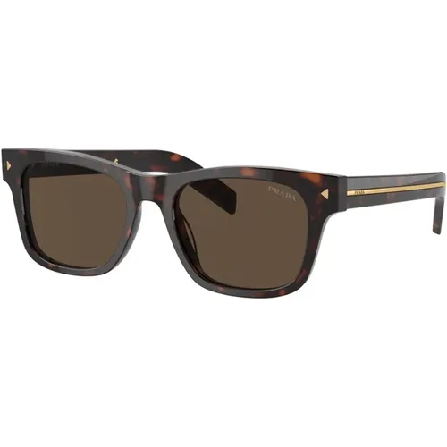 Rectangular Sunglasses Bold Style , male, Sizes: 51 MM - Prada - Modalova