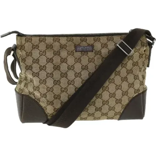 Pre-owned Canvas gucci-bags , female, Sizes: ONE SIZE - Gucci Vintage - Modalova