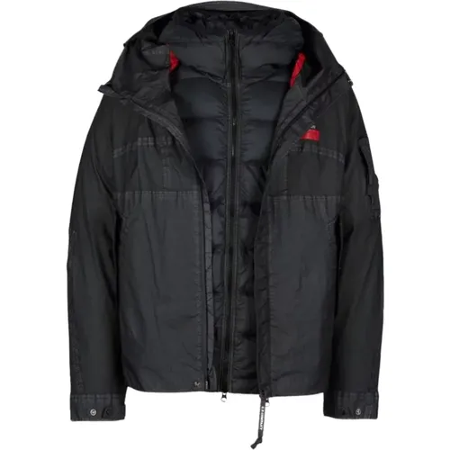 Winter Jacket, Hoody Tint , male, Sizes: M, L - C.P. Company - Modalova
