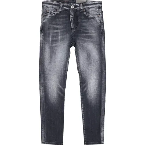 Schwarze Skinny Jeans für Jungen - Dsquared2 - Modalova