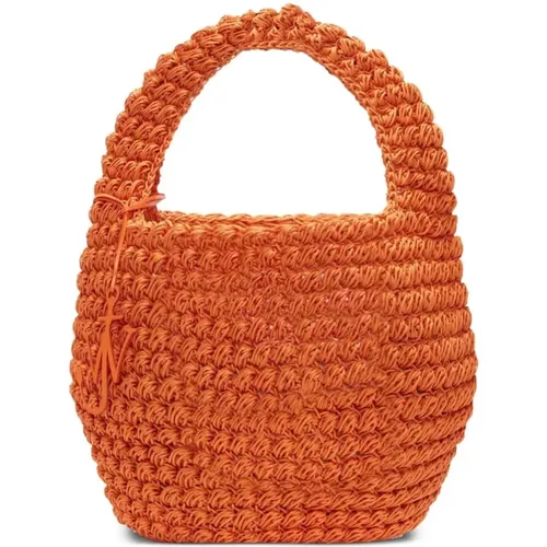 Geranium Crochet Handbag , female, Sizes: ONE SIZE - JW Anderson - Modalova