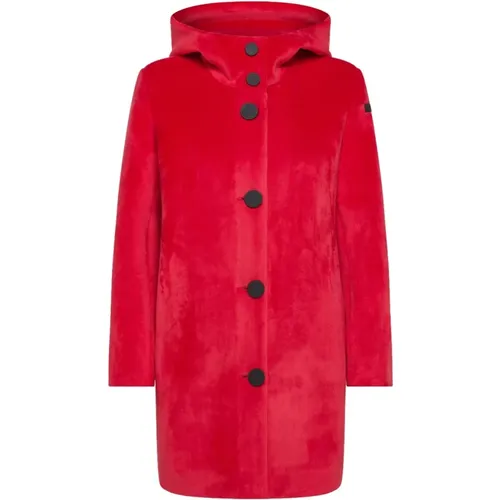 Velvet Parka Coat for Women , female, Sizes: S - RRD - Modalova