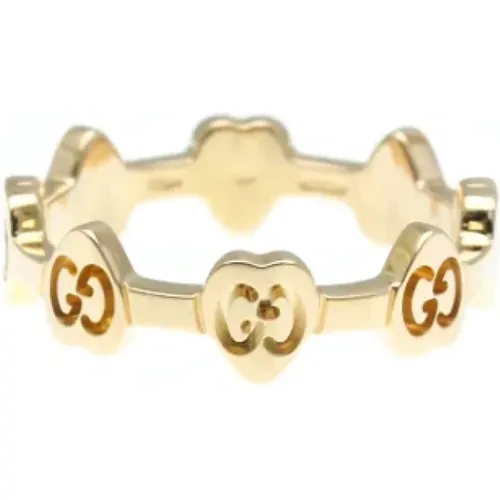 Pre-owned Rose Gold rings , female, Sizes: ONE SIZE - Gucci Vintage - Modalova