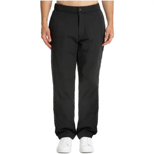 Mid Waist Sweatpants with Logo Pockets , male, Sizes: M - Emporio Armani EA7 - Modalova