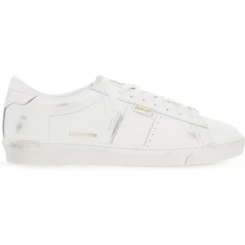 Glattleder Matchstar Sneakers , Herren, Größe: 39 EU - Golden Goose - Modalova