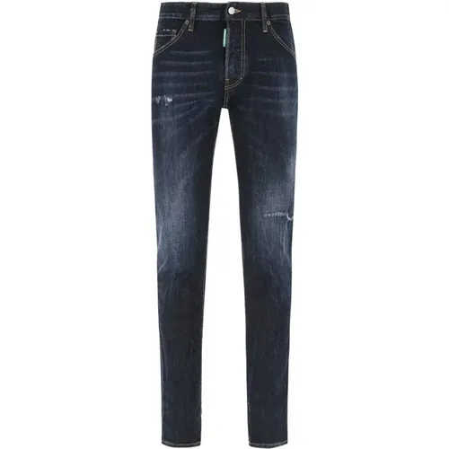 Slim Fit Denim Jeans , male, Sizes: 2XS - Dsquared2 - Modalova