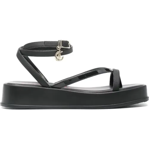 Schwarze Sandalen für Frauen Ss24 , Damen, Größe: 41 EU - Just Cavalli - Modalova