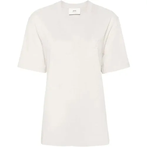 T-Shirts , Damen, Größe: 2XS - Ami Paris - Modalova