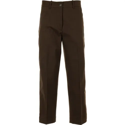 Trousers Stylish Pantalone , female, Sizes: W27, W26, W29, W28 - Nine In The Morning - Modalova