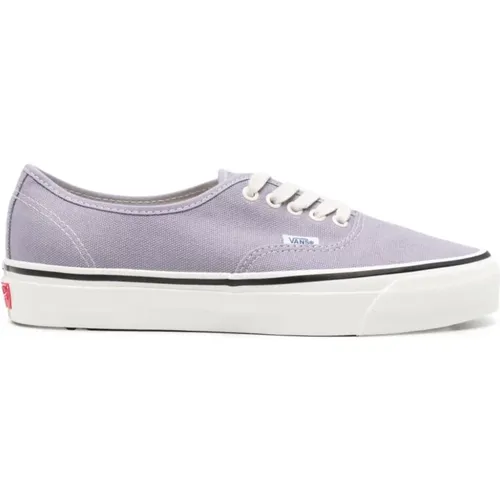 Canvas Panel Sneakers Blau , Herren, Größe: 41 1/2 EU - Vans - Modalova