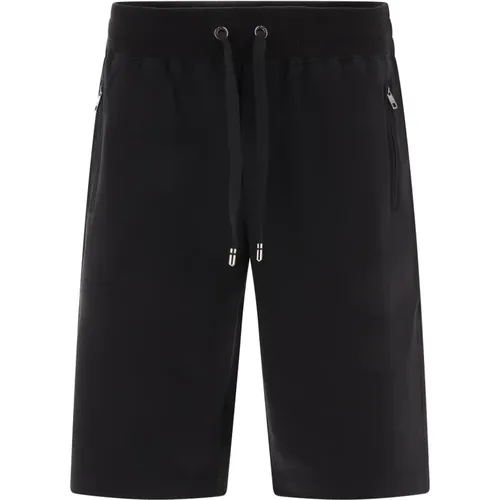 Logo Tag Jersey Shorts - Dolce & Gabbana - Modalova