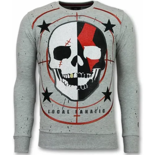 Skull Sweater God of War - Pullover für Männer - 11-6301G - Local Fanatic - Modalova