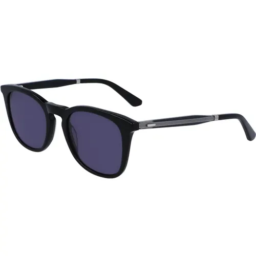 Schwarze/Graue Sonnenbrille , unisex, Größe: 51 MM - Calvin Klein - Modalova