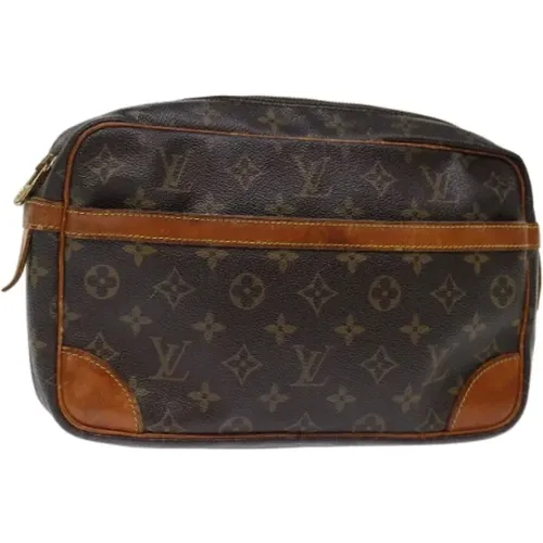 Pre-owned Canvas clutches , female, Sizes: ONE SIZE - Louis Vuitton Vintage - Modalova