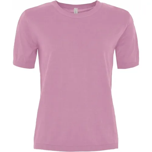 Soft Cotton T-Shirt in Various Colors , female, Sizes: L, S, 2XL, XL, M - Skovhuus - Modalova