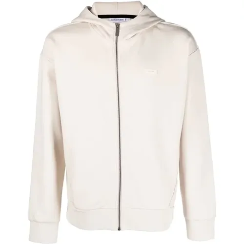 Logo comfort hoodie jacket , male, Sizes: 2XL, XL - Calvin Klein - Modalova
