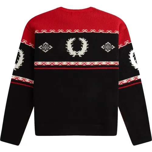 Ski Jumper , male, Sizes: M - Fred Perry - Modalova