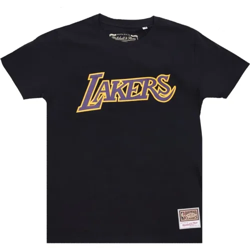 NBA Team Logo Tee Hardwood Classics , Herren, Größe: M - Mitchell & Ness - Modalova