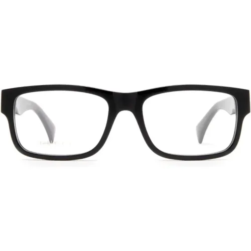 Stilvolle Schwarze Brille , unisex, Größe: 58 MM - Gucci - Modalova