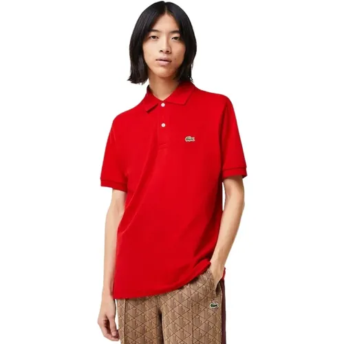 Hochwertiges Baumwoll-Polo-Shirt für Männer , Herren, Größe: 2XL - Lacoste - Modalova