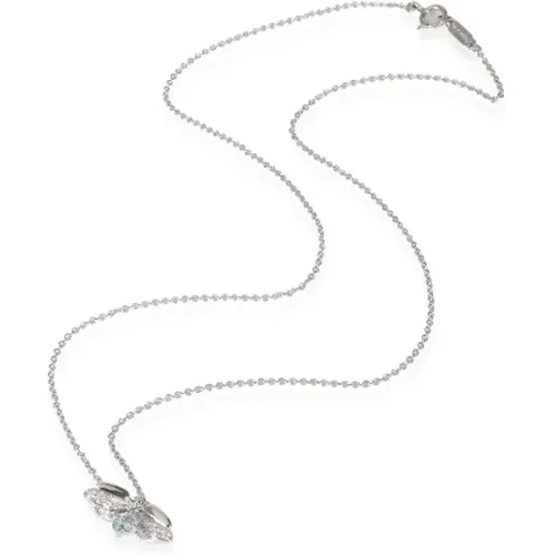 Pre-owned Metal necklaces , female, Sizes: ONE SIZE - Tiffany & Co. Pre-owned - Modalova