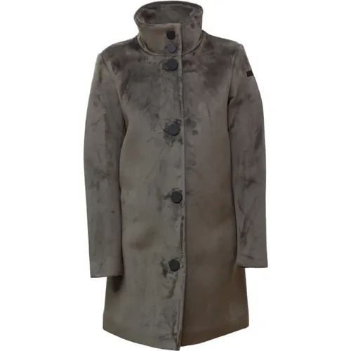 Velvet Effect Neo Coat , male, Sizes: L - RRD - Modalova