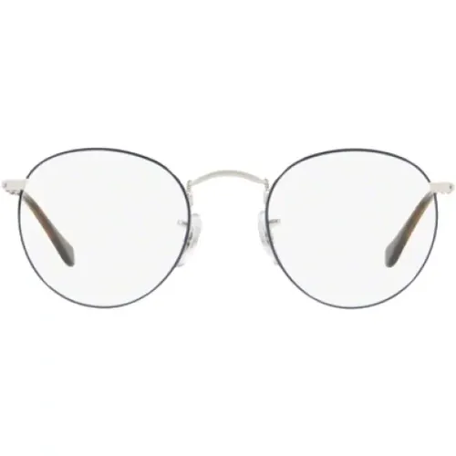 Rx3447V Round Metal Brille , Herren, Größe: 47 MM - Ray-Ban - Modalova