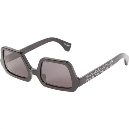 Solidago Sunglasses , unisex, Sizes: 51 MM - Marcelo Burlon - Modalova
