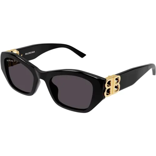 Dynasty Cat Eye Sunglasses Top Design , female, Sizes: 53 MM - Balenciaga - Modalova