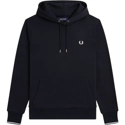 Blaue Pullover , Herren, Größe: 2XL - Fred Perry - Modalova