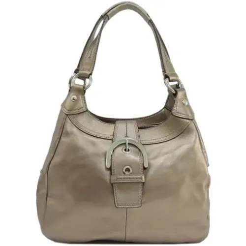 Pre-owned Leather handbags , female, Sizes: ONE SIZE - Coach Pre-owned - Modalova