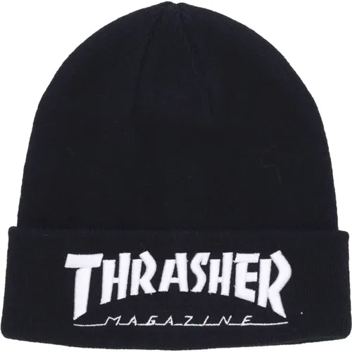 Logo Beanie Hat , male, Sizes: ONE SIZE - Thrasher - Modalova