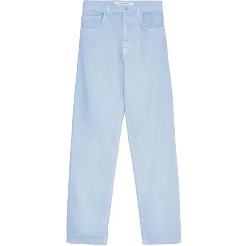 Klassische Jeans mit Knopfleiste , Damen, Größe: 2XS - Hinnominate - Modalova