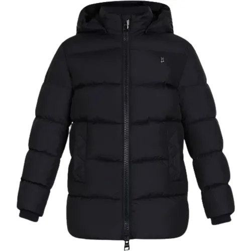 Schwarze Gesteppte Kinderjacke - Herno - Modalova