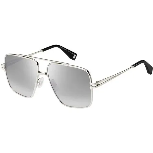 Graue Metall-Sonnenbrille Degraded Mirrored - Marc Jacobs - Modalova