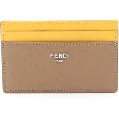 Pre-owned Leather wallets , female, Sizes: ONE SIZE - Fendi Vintage - Modalova