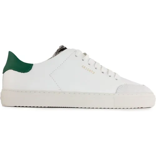 Clean 90 Sneakers with Green Suede , female, Sizes: 6 UK, 5 UK, 4 UK, 7 UK - Axel Arigato - Modalova