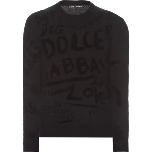 Men's Clothing Sweater Aw23 , male, Sizes: XL, L - Dolce & Gabbana - Modalova