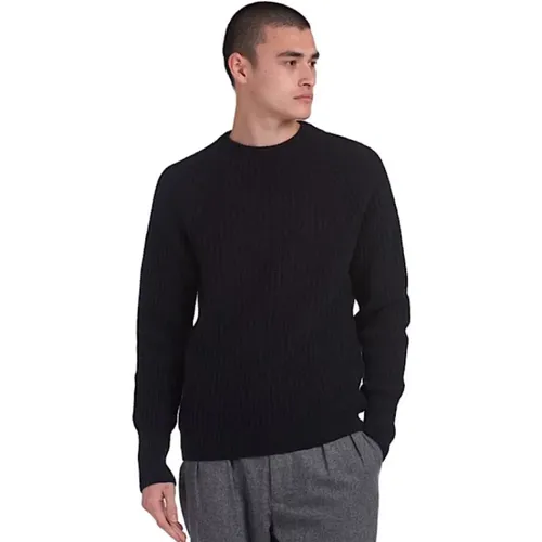 Chunky Ribbed Tynedale Sweater , male, Sizes: M - Barbour - Modalova