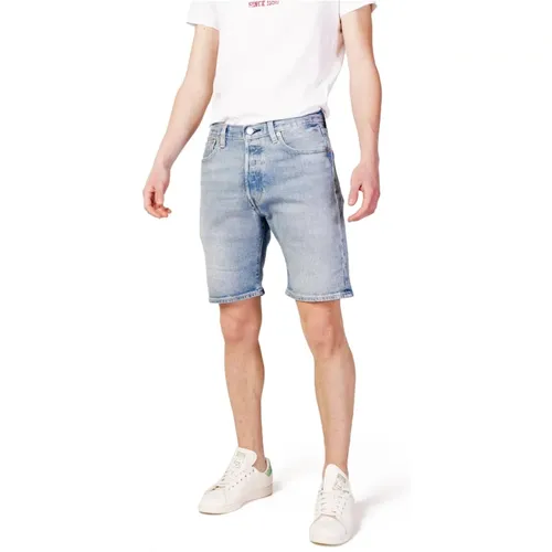 Hellblaue Shorts mit Reißverschluss Levi's - Levis - Modalova