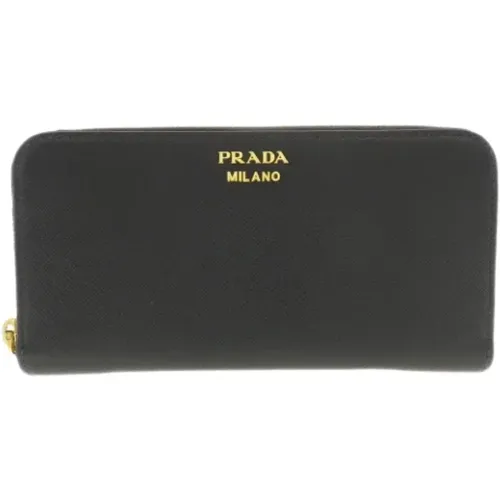 Pre-owned Leather wallets , female, Sizes: ONE SIZE - Prada Vintage - Modalova