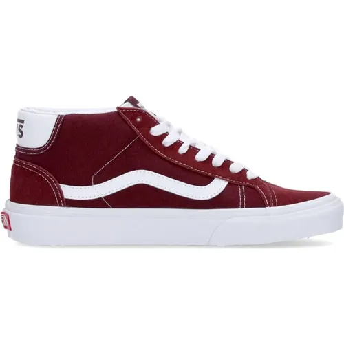 Mid Skool Sneaker Port Royale/Weiß , Herren, Größe: 40 EU - Vans - Modalova